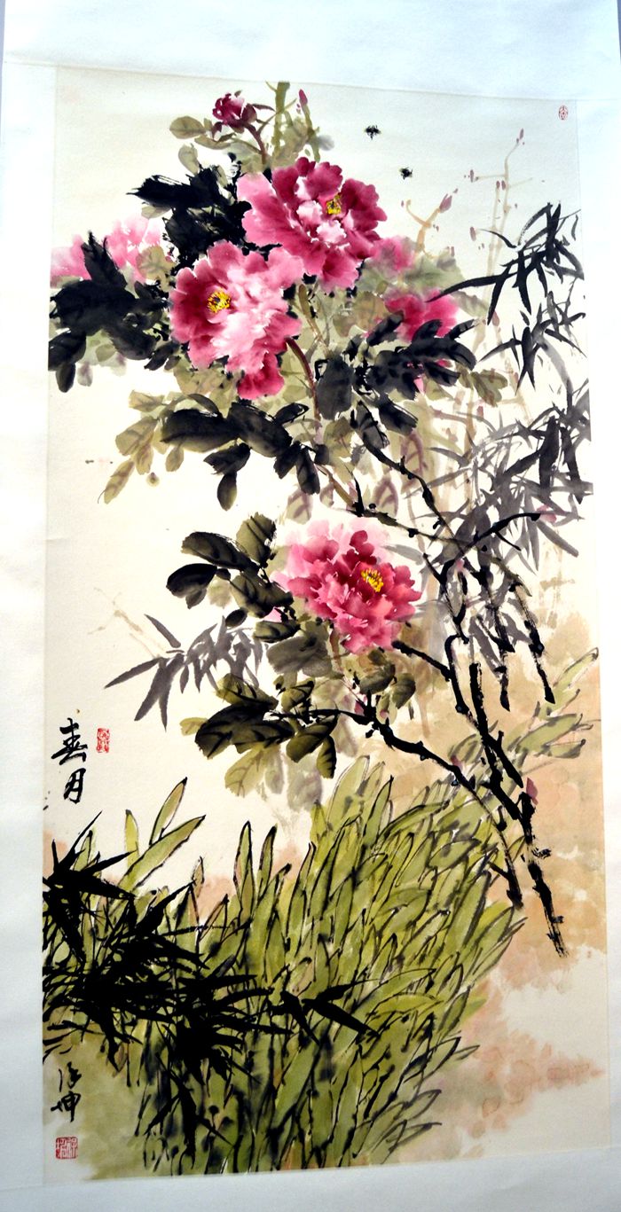 扬州国画·春月.jpg