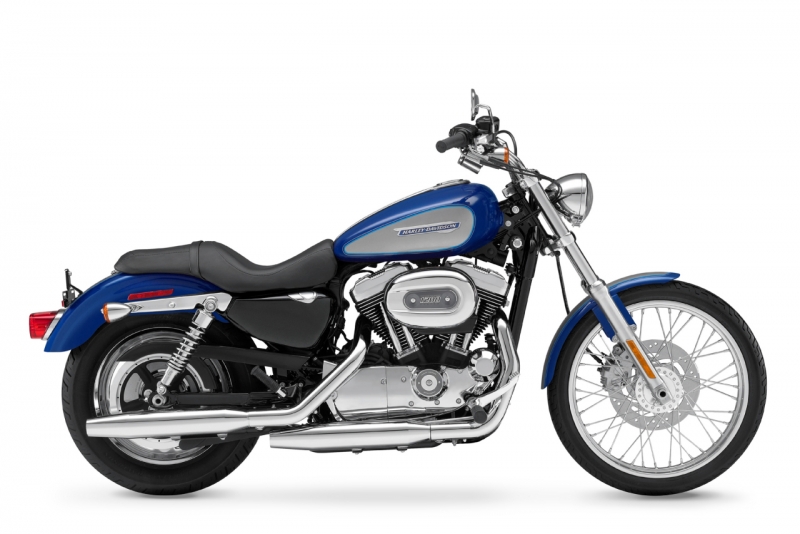 09_XL1200C_R 2009年哈雷戴维森Sportster XL1200C 1200定制（ $ 9999 - 10659美元）增.jpg