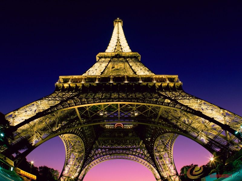 Beneath the Eiffel Tower, Paris, France.jpg