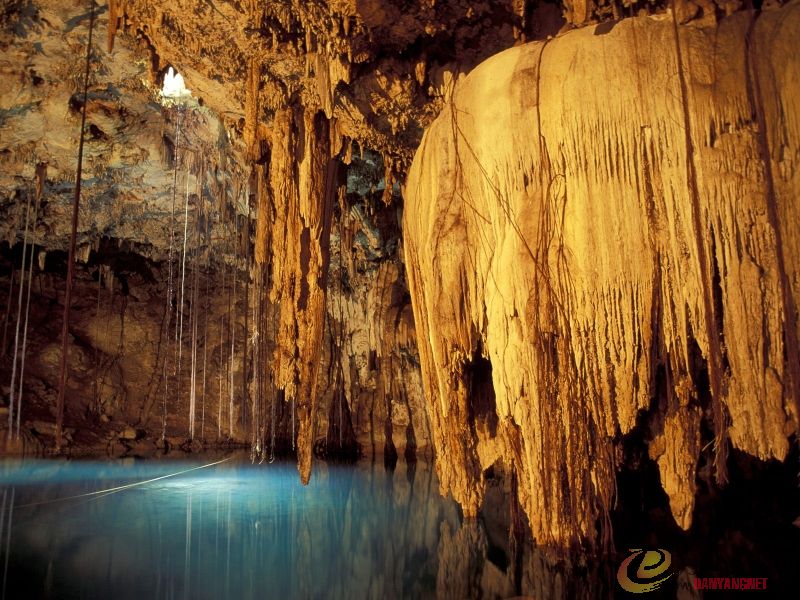 Underground Lake in a Cavern, Mexico.jpg
