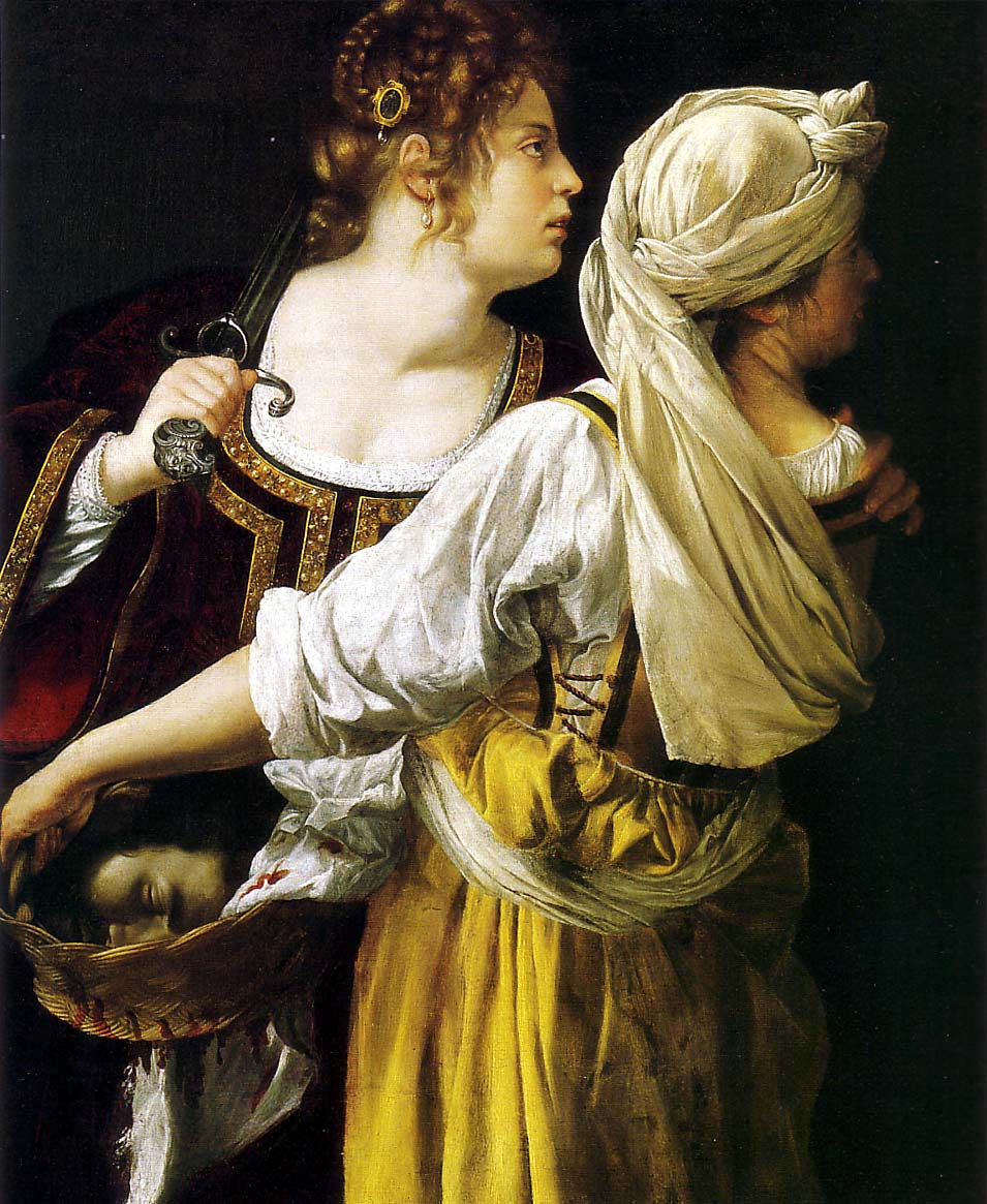 《18》Artemesia Gentileschi (阿特米谢·简提列斯基) Judith and Her Maidservant（朱.jpg