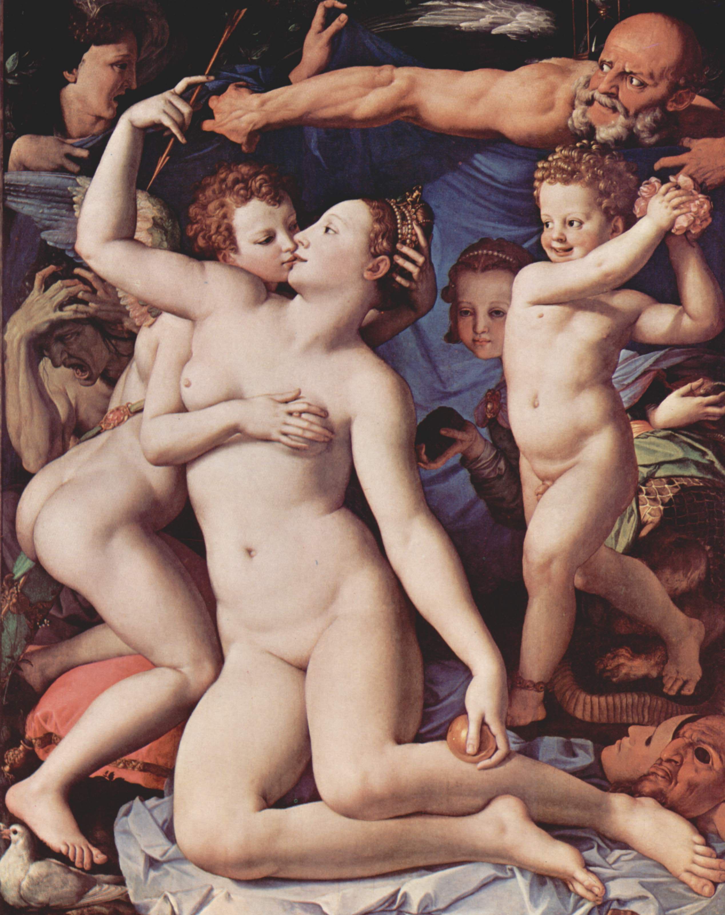 Angelo Bronzino (阿尼奥洛·布隆奇诺) Allegory（奢侈的寓言）.jpg