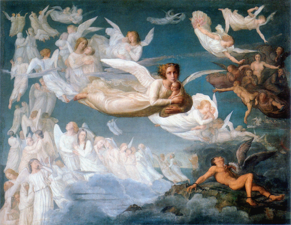 Anne Francois Louis Janmot (安妮·弗朗索瓦·路易) Le Passage Des Ames（灵魂的通道）.jpg