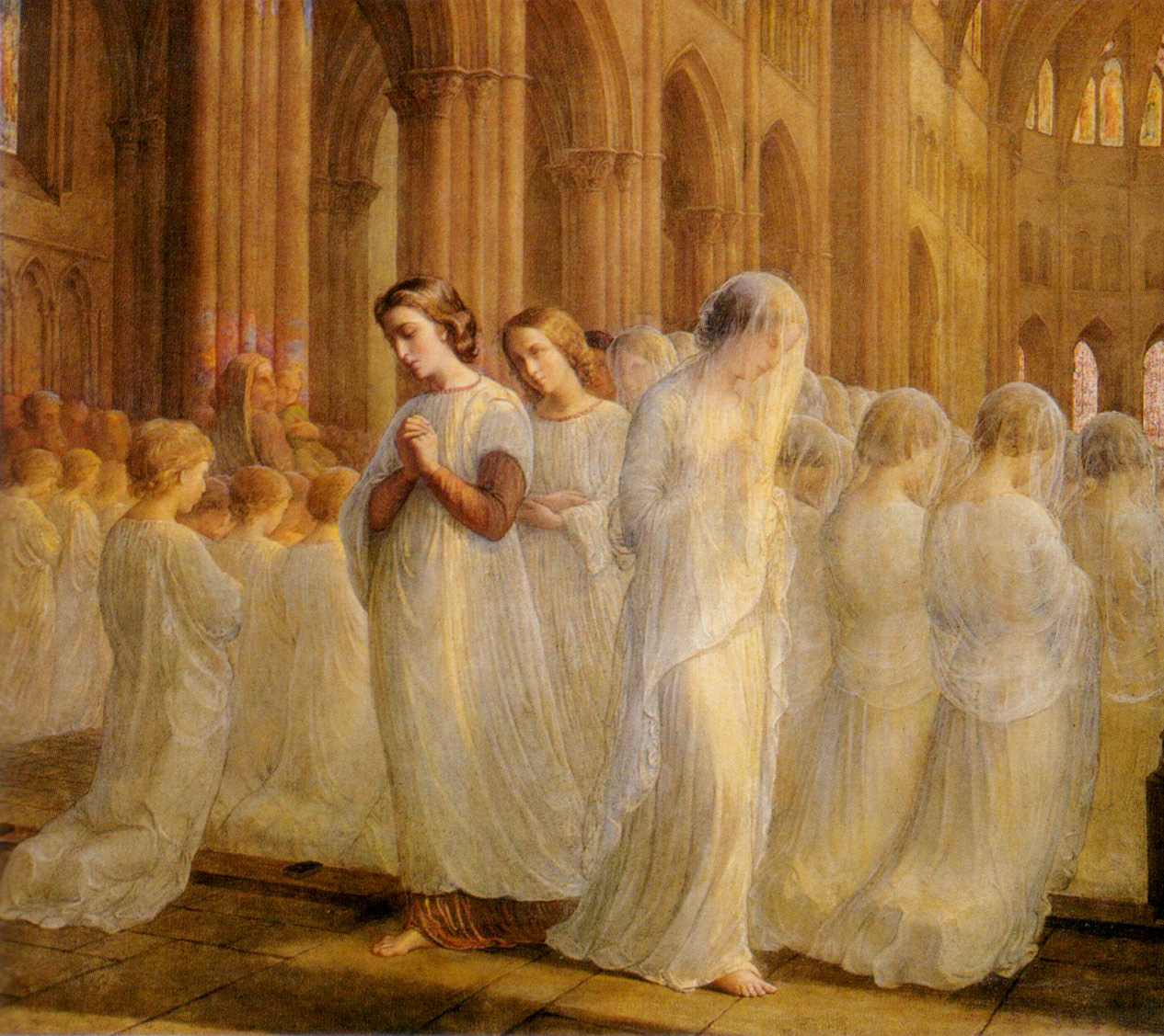Anne Francois Louis Janmot (安妮·弗朗索瓦·路易) Premiere Communion（首次的圣餐仪式）.jpg