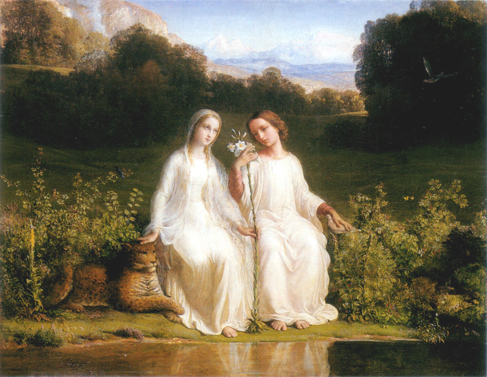 Anne Francois Louis Janmot (安妮·弗朗索瓦·路易) Virginity（童贞）.jpg
