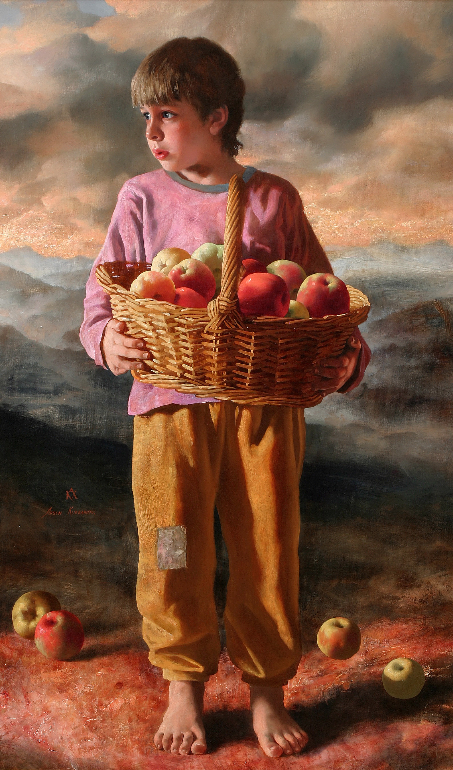 Arsen Kurbanov (阿森·卡巴诺夫) Apples（苹果）.jpg