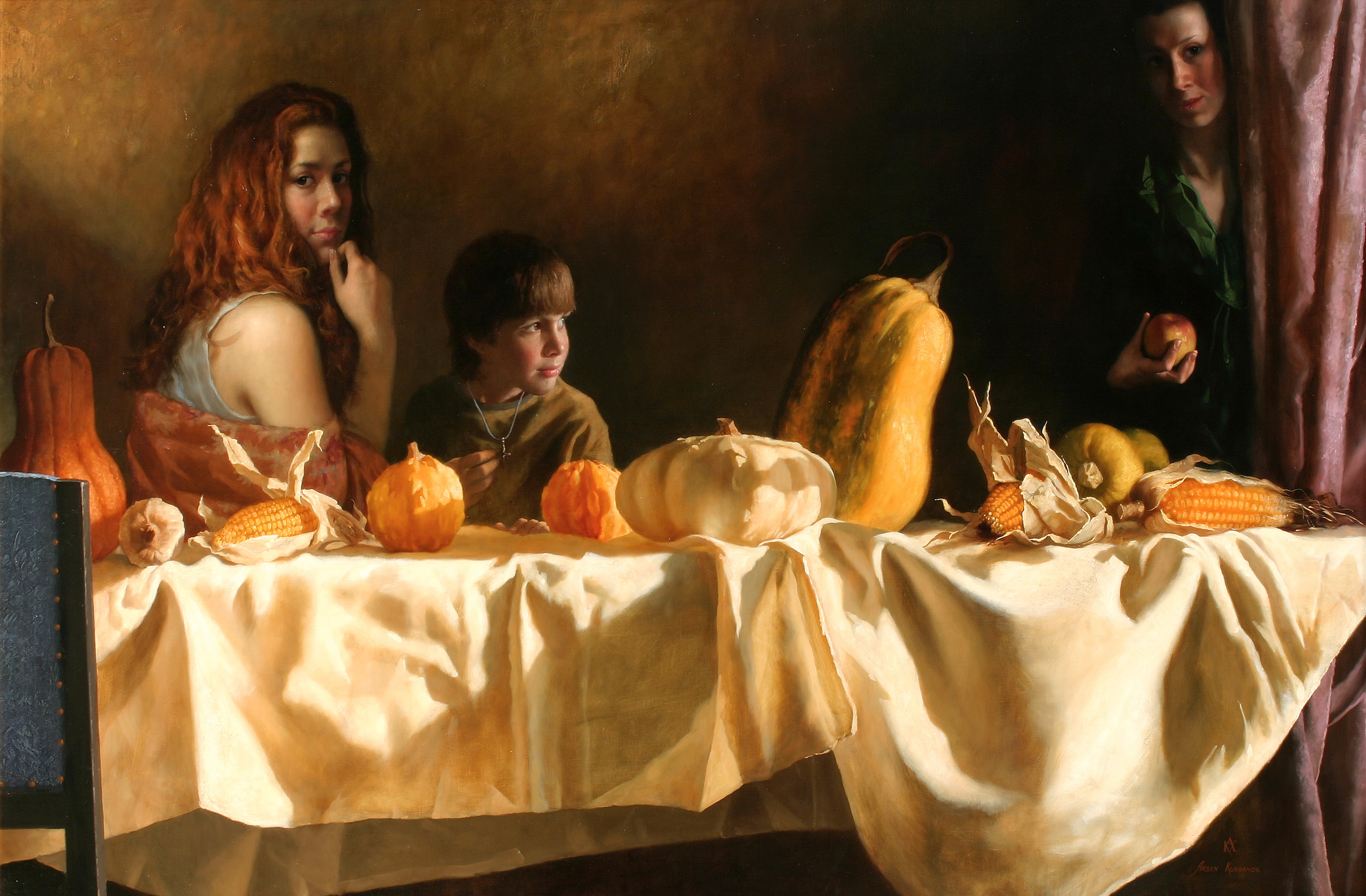 Arsen Kurbanov (阿森·卡巴诺夫) Gold Gifts of Autumn（黄金秋天的礼物）.jpg