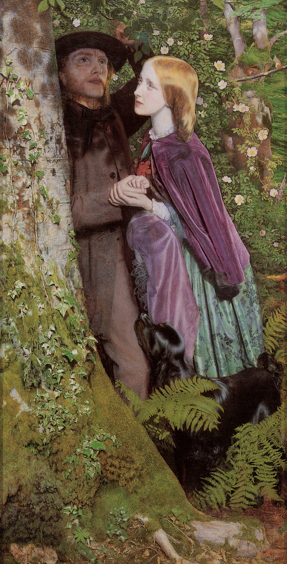 Arthur Hughes (亚瑟·休斯) The Long Engagement（漫长的婚约）.jpg