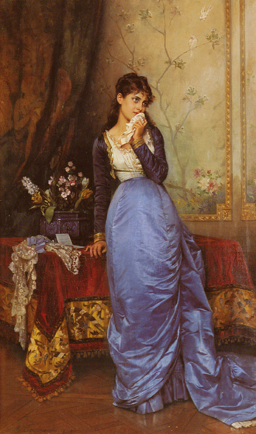 Auguste Toulmouche (奥古斯特·图勒穆沙) The Letter（信）.jpg