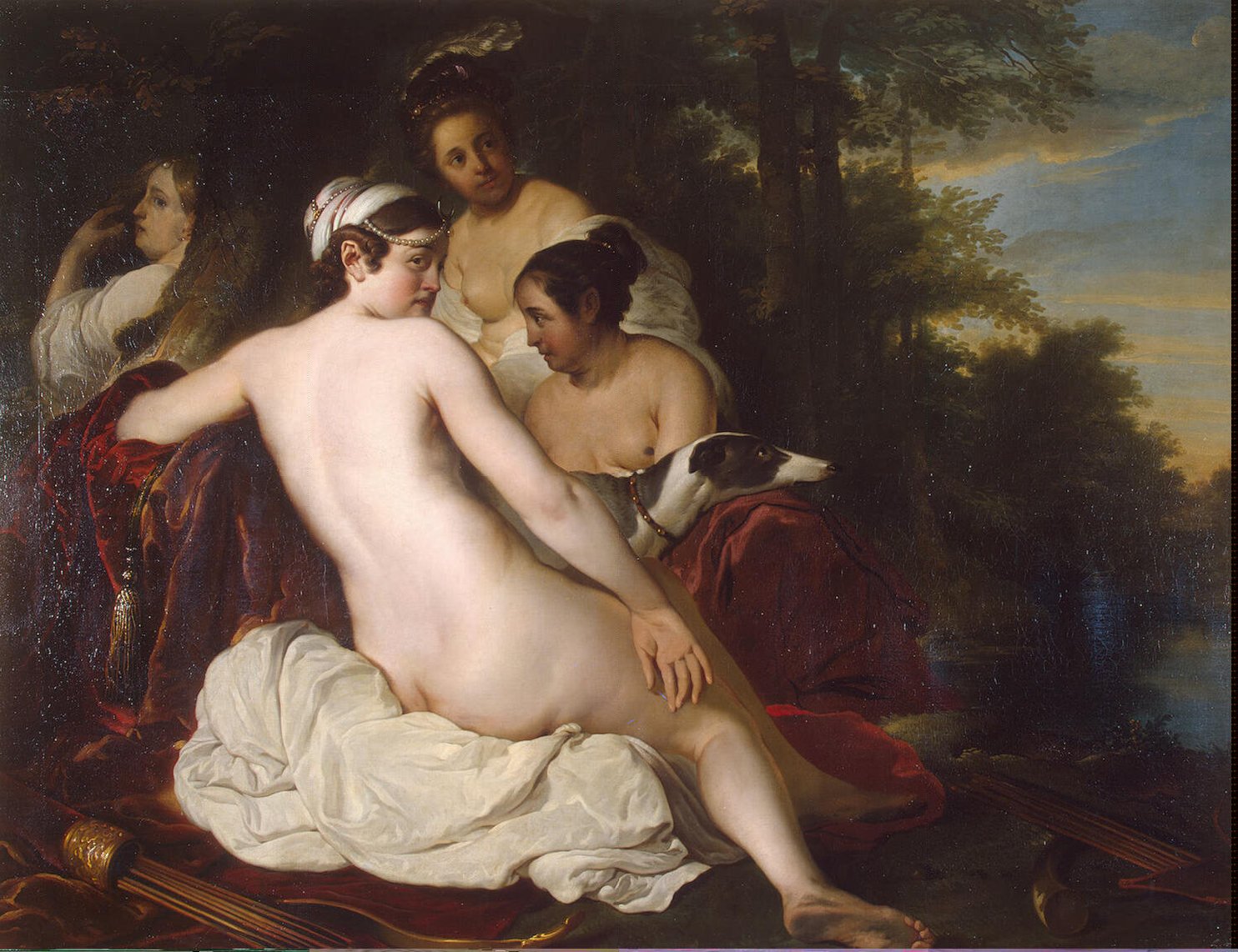 Backer Jacob Adriaensz (巴克·雅各布·阿德里安斯) Rest of Diana and Her Nymphs（.jpg