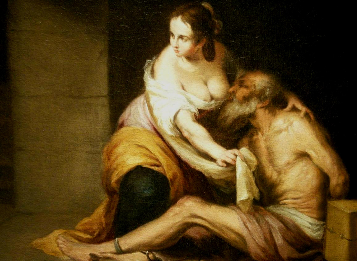 Bartolome Esteban Murillo (巴托洛梅·埃斯特万·穆里罗) Roman Charity（罗曼的慈善）.jpg