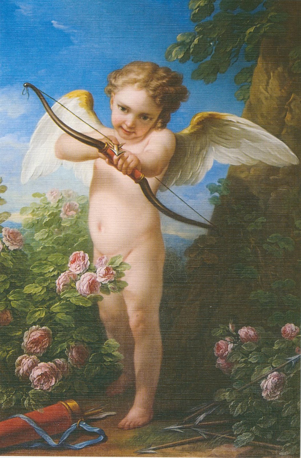 Carle Van Loo (卡尔勒·梵鲁) Cupid Shooting（丘比特射击）.jpg