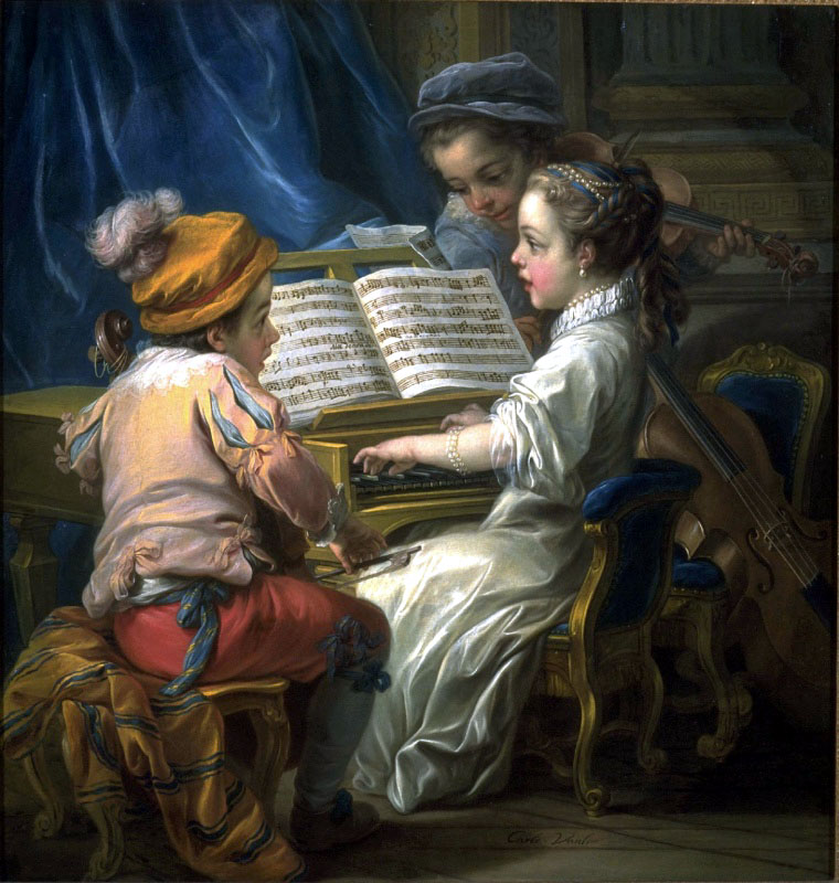 Carle Van Loo (卡尔勒·梵鲁) Music（音乐）.jpg