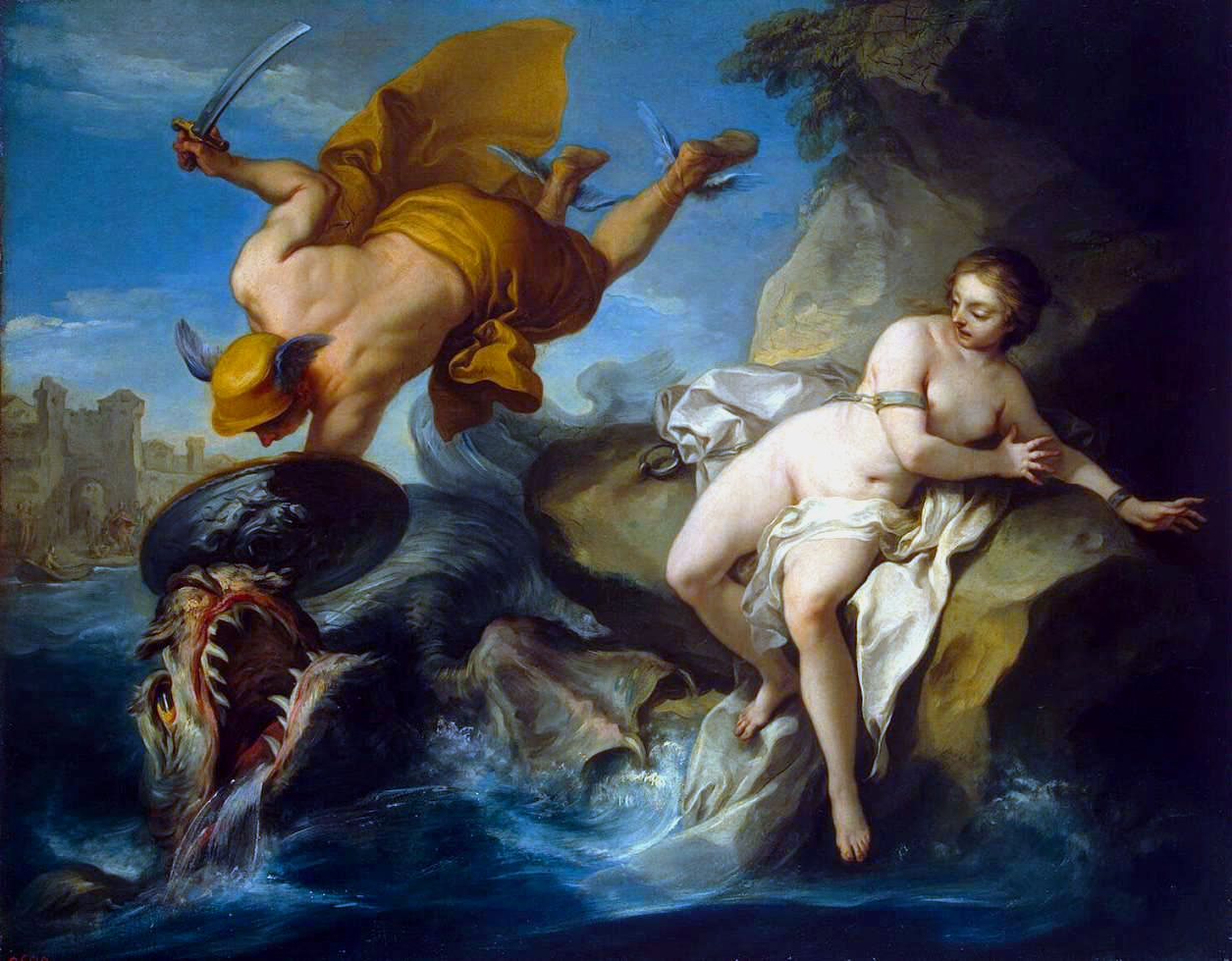 Carle Van Loo (卡尔勒·梵鲁) Perseus and Andromeda（珀尔修斯和安德洛墨达）.jpg