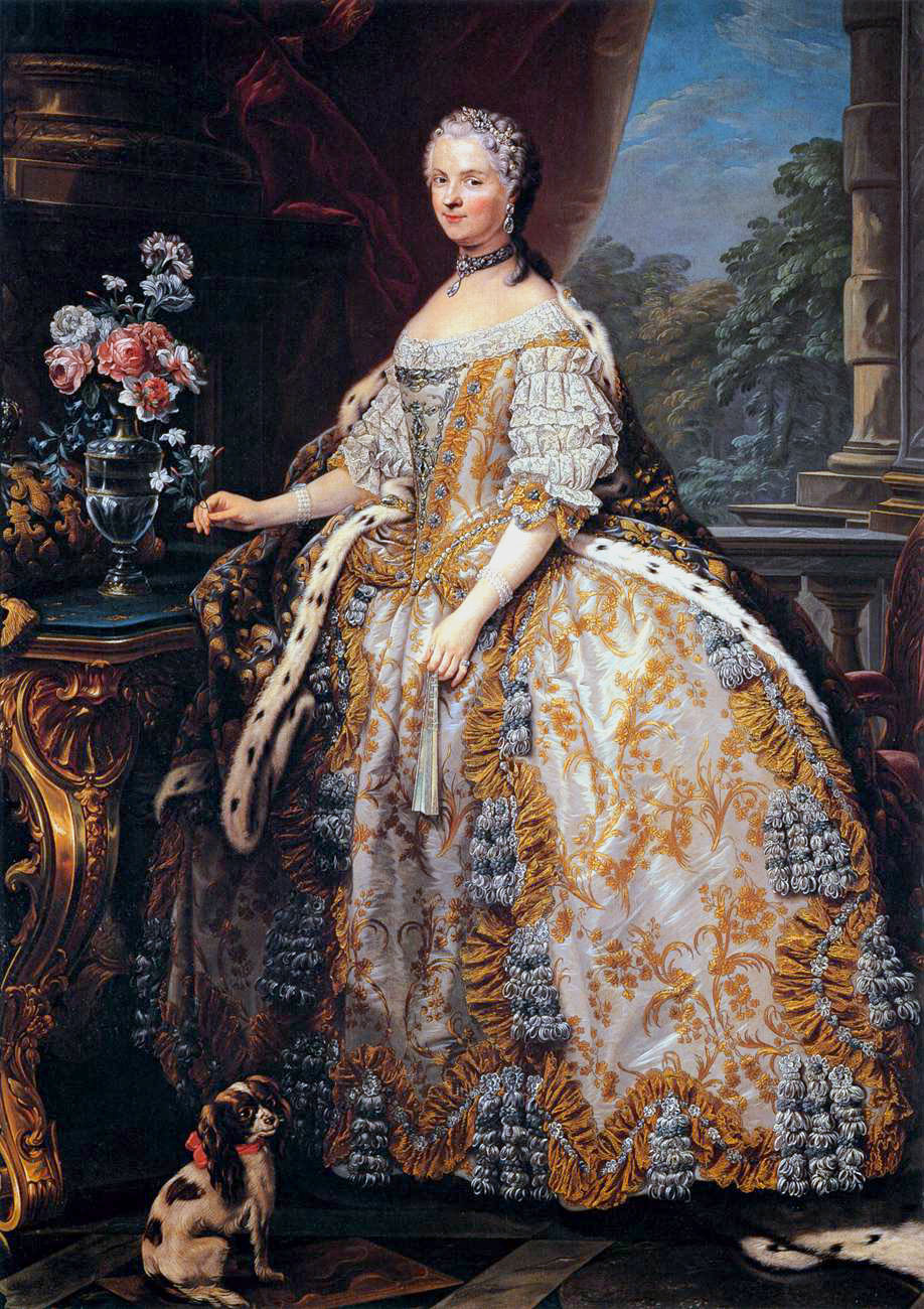Carle Van Loo (卡尔勒·梵鲁) Queen of France of Marie（法国王后玛丽）.jpg