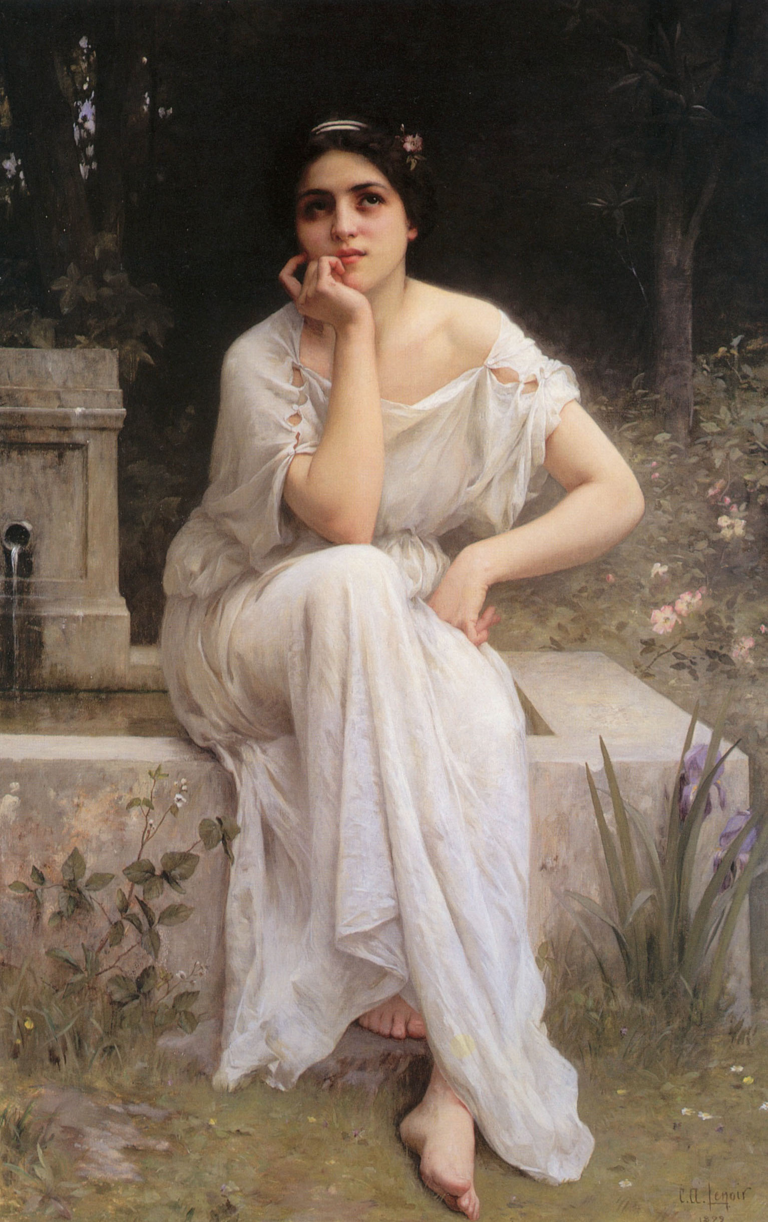 Charles Amable Lenoir (查尔斯·阿玛布尔·勒努瓦) Meditation（冥想）.jpg