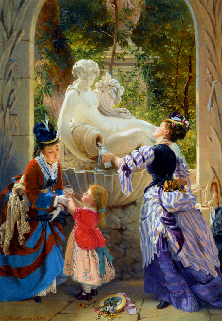 Charles Edward Boutibonne (查尔斯·爱德华·布蒂博纳) Fontaine（泉水）.jpg