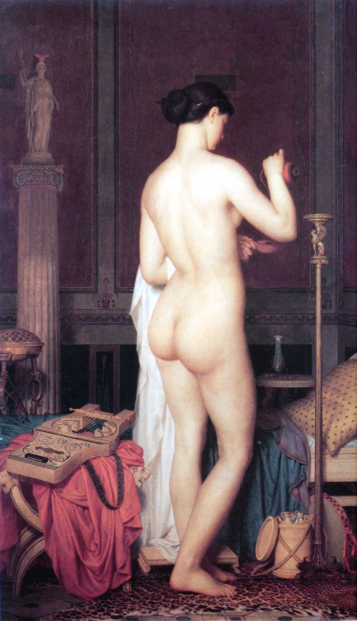 Charles Gleyre (夏尔·格莱尔) Le Coucher de Sapho（萨福的卧室）.jpg