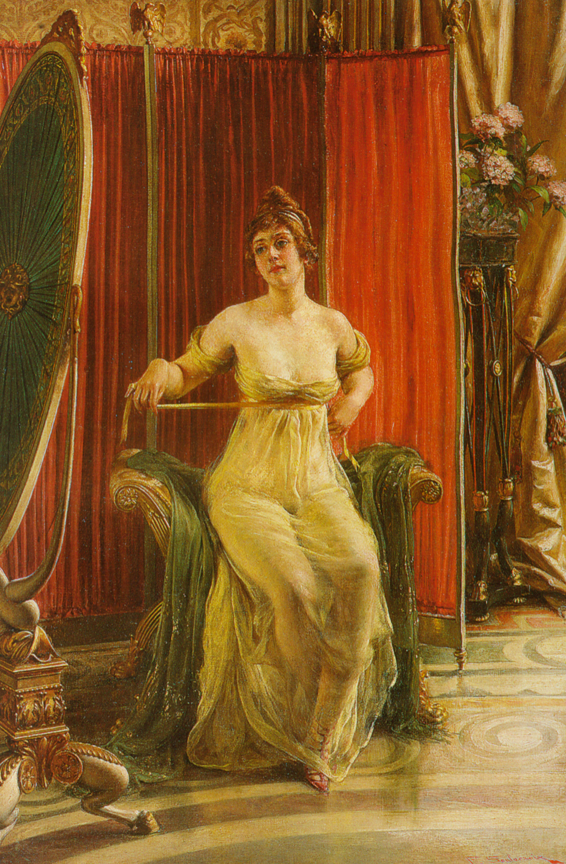 Charles Joseph Frederic Soulacroix (查尔斯·约瑟·弗里德里克) A Lady in her Boud.jpg