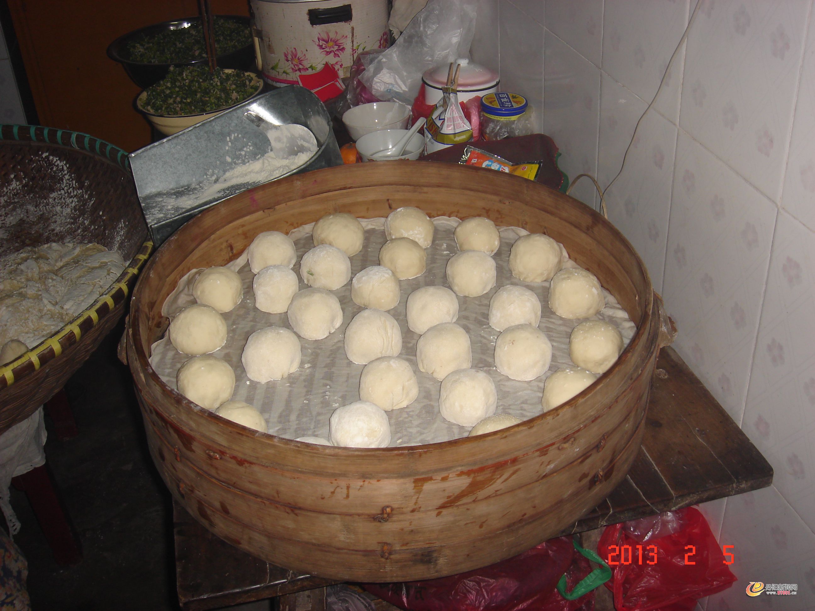 上笼了