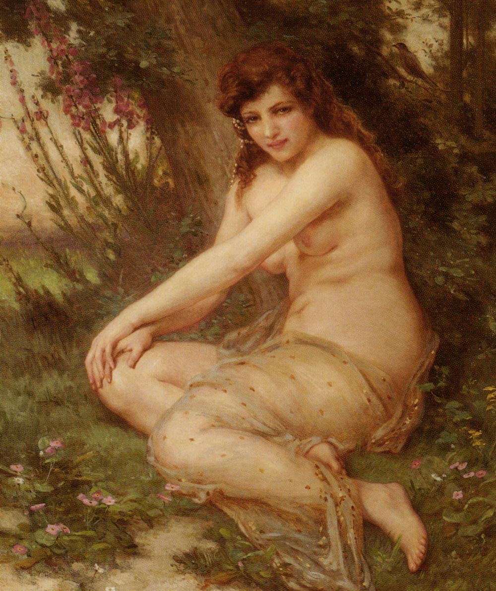 Guillaume Seignac (娄梅·赛涅克) La Nymphe De Foret（森林仙女）.jpg