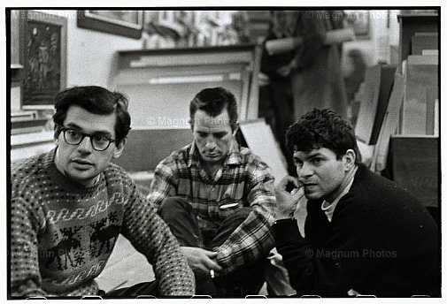 Stati Uniti, New York. Allen Ginsberg, Jack Kerouac e Gregory Corso.jpg