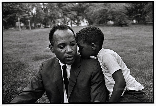 Stati Uniti, New York. James Meredith col figlio.jpg