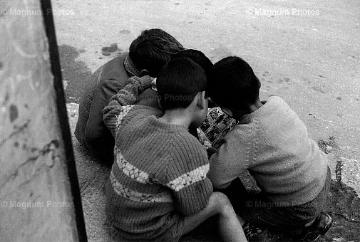 Bagheria. Bambini leggono per strada.jpg