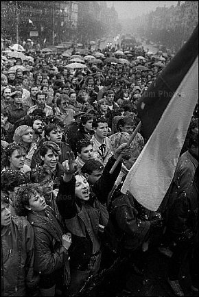 Cecoslovacchia, Praga. Dimostrazione in Piazza Vanceslao.jpg