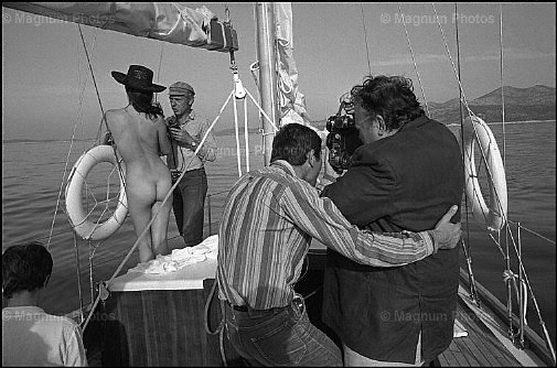 Jugoslavia, Hvar. Sul set del film \\'Corpo morto\\' di Orson Welles -1.jpg