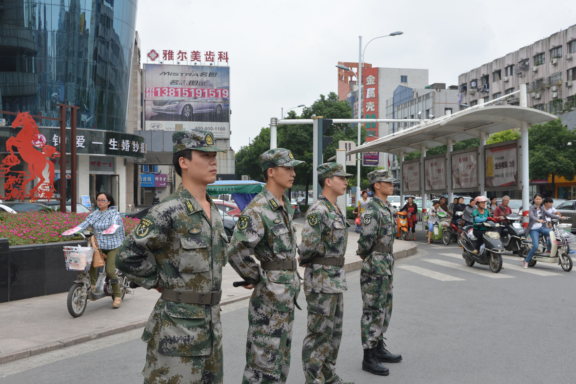 杨建军——青奥安保，丹阳民兵和应征青年齐上阵（5）.JPG