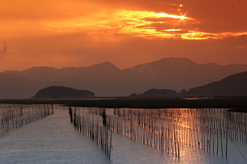 浒屿澳日落