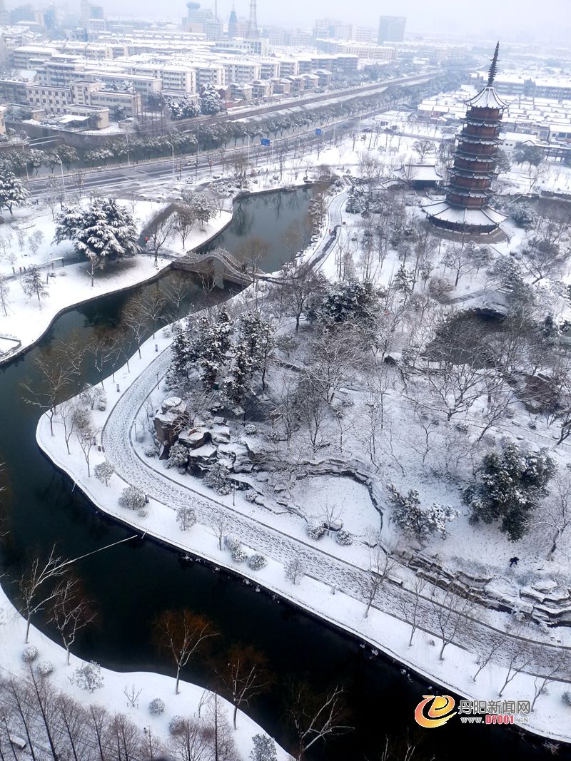 万善雪景