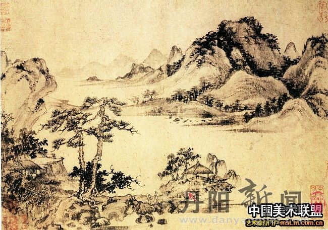 溪山风雨图(之一) 王蒙.jpg